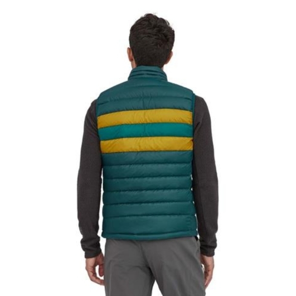 ๐ธ Patagonia Men's Down Sweater Vest Dark Borealis Green Size Small S - Picture 2 of 15